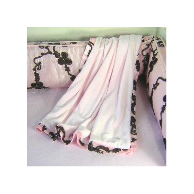 Blueberrie Kids Chambord Quilt Cotton Blend in Pink | 38 H x 33 W in | Wayfair 15CB-QT