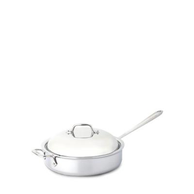 All-Clad Stainless Steel 4-qt. Saute Pan with Lid
