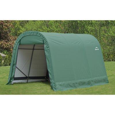 ShelterLogic Round Style Shelter Cover Metal in Green | 96 H x 100 W x 144.09 D in | Wayfair 77814