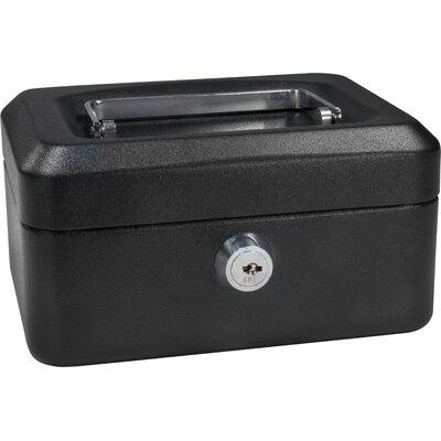 Barska Extra Small Cash Tray w/ Key Lock in Black | 3.15 H x 6 W x 4.5 D in | Wayfair CB11828