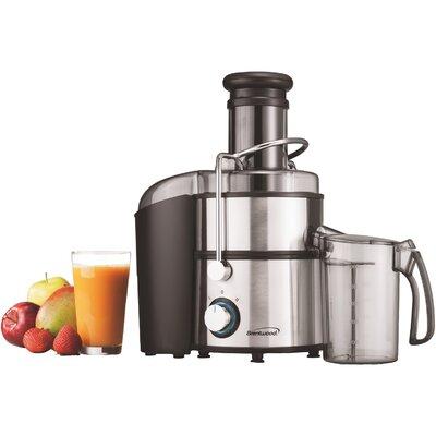 Brentwood Appliances Centrifugal Juicer Plastic/Metal in Gray | 9.3 H x 15.5 W x 16.5 D in | Wayfair JC-500