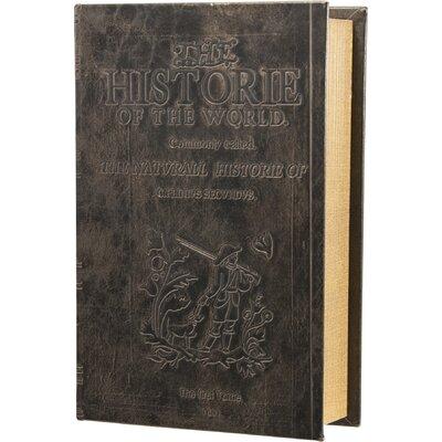 Barska Antique Book Diversion safe Key Lock in Brown, Size 10.75 H x 2.75 W x 2.75 D in | Wayfair CB11994