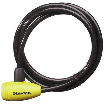 Master Lock Company Padlock & Cable, Steel | 12 H x 8.5 W x 1.5 D in | Wayfair 8154DPF