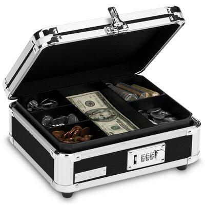 Vaultz® Cash box/Cash Drawer in Black | 4 H x 10 W x 8.5 D in | Wayfair VZ00631