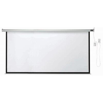 AARCO Electric Wall/Ceiling Mounted Projection Screen in White, Size 84.0 H x 84.0 W in | Wayfair MPS-84