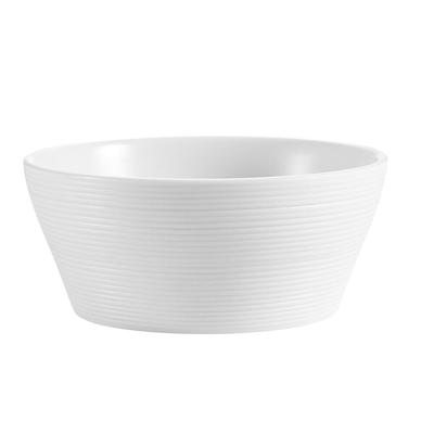CAC TST-B6 Transitions 22 oz. Bright White Porcelain Bowl - 36/Case