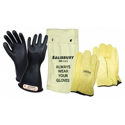 SALISBURY GK0011B/10 Electrical Glove Kit,Class 00,Sz 10,PR