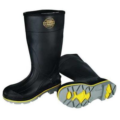 HONEYWELL SERVUS 75109/9 Servus XTP Steel-Toe Rubber Boots, Defined Heel, 15 in