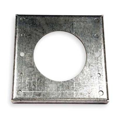 HUBBELL WIRING DEVICE-KELLEMS HBL50SC Electrical Box Cover,50A Receptacle
