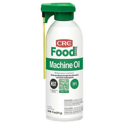 CRC 03081 Food Grade Machine Oil, H1 Food Grade, 32 to 300 Degrees F, 16 Oz.