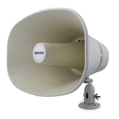SPECO TECHNOLOGIES SPC30RT Horn,Weatherproof,11 x 8 In,30W
