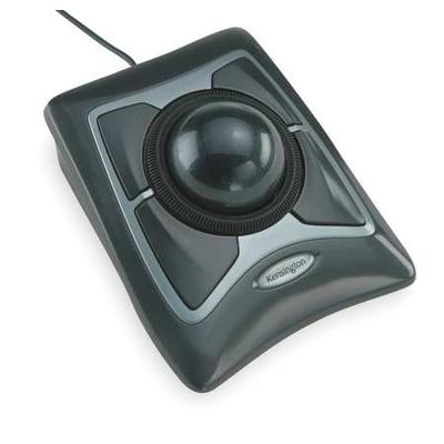 KENSINGTON K64325 Trackball Mouse,Corded,Optical,Black