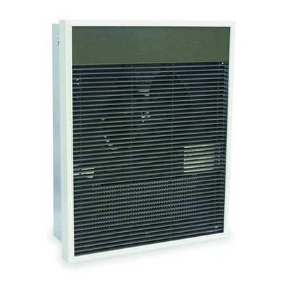 DAYTON 5E183 Recessed Electric Wall-Mount Heater, Recessed or Surface,
