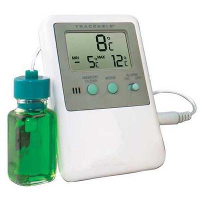 TRACEABLE 4127 Digital Thermometer, -58 Degrees to 158 Degrees F for Wall or
