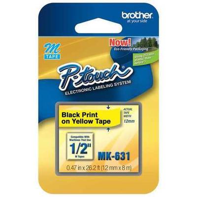 BROTHER MK631 Adhesive Label Tape Cartridge 0.47