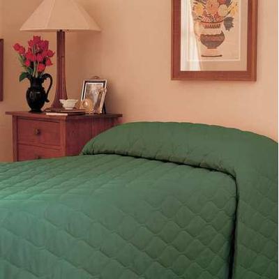 MARTEX Mainspread Bedspread,Queen,Forest Green