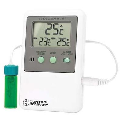 TRACEABLE 4527 Digital Thermometer, -58 Degrees to 158 Degrees F for Wall or