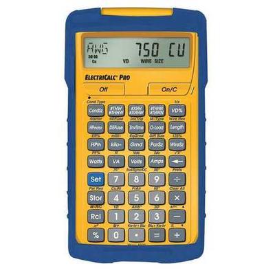CALCULATED INDUSTRIES 5070 Electrical Calculator,8-1/4 x 6 In,LCD