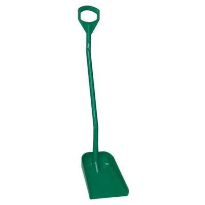 VIKAN 56112 Ergonomic Shovel, 10-1/4 in W, Green