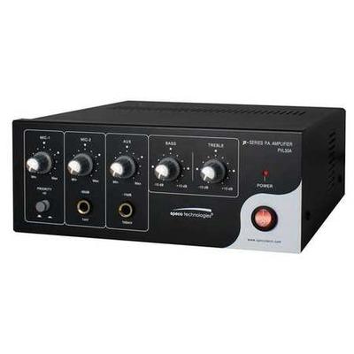 SPECO TECHNOLOGIES PVL30A PA Value Amplifier,30 W