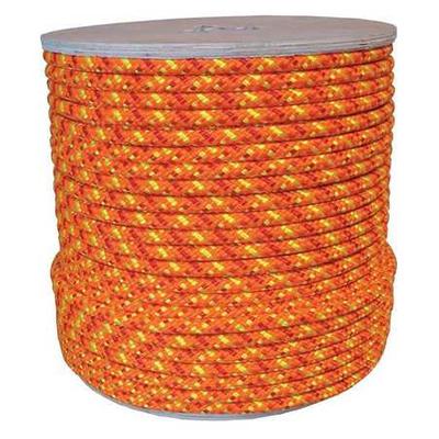 ZORO SELECT 20TL43 Climbing Rope,1/2 in x 600 ft,12 Strand