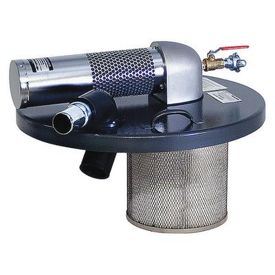 GUARDAIR N551B Pneumatic Drum-Top Vacuum Head, Standard 89 cfm