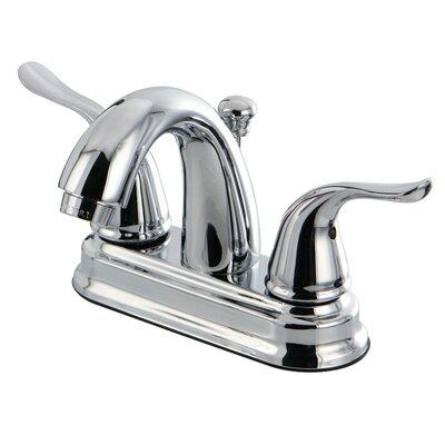 Kingston Brass Yosemite Two Handle Centerset Bathroom Faucet w/ Drain Assembly in Gray | 4.81 H in | Wayfair KB5611YL
