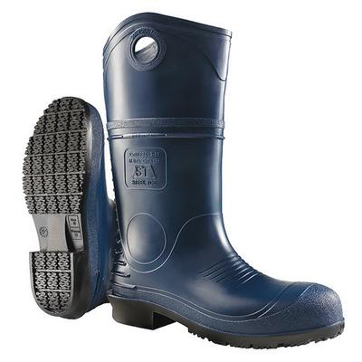DUNLOP 89085 Size 10 Men's Plain Rubber Boot, Blue