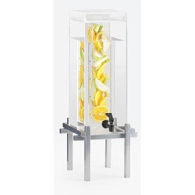 Cal-Mil One by One 5 Gal Infusion Beverage Dispenser Plastic/Acrylic in Gray | 29 H x 11.75 W in | Wayfair 1132-5INF-74