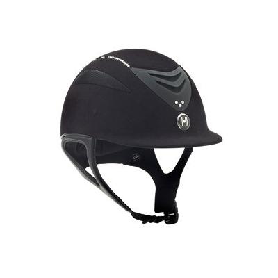 One K Defender Bling Helmet - S - Black/Clear Stones - Round Fit