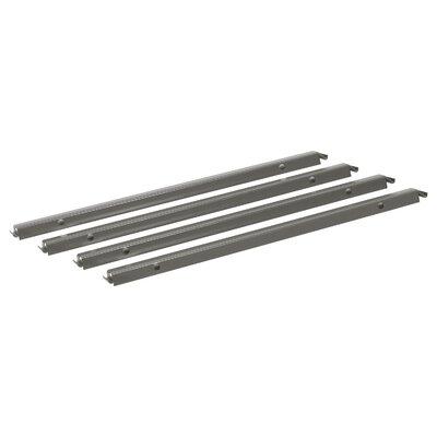 HON Single Front-to-Back Hanging File Rail Metal in Gray | 0.69 H x 15.02 W x 0.97 D in | Wayfair H919491