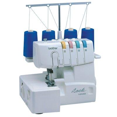 Brother Sewing 3/4 Thread Serger w/ Differential Feed, Size 10.58 H x 13.18 W x 11.73 D in | Wayfair 1034D