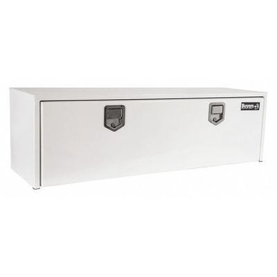 BUYERS PRODUCTS 1702210 48"W 9.0 cu.ft. White Steel Underbody Truck Box