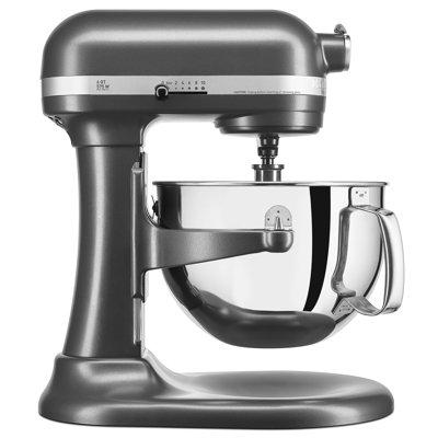 KitchenAid® Professional 600 Series 6 Quart Bowl-Lift Stand Mixer Stainless Steel in Black/Blue/Brown | 16.5 H x 11.25 W x 14.5 D in | Wayfair