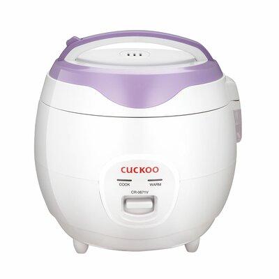 Cuckoo Electronics 6-Cup Electric Heating Rice Cooker Plastic | 13 H x 13 W x 13 D in | Wayfair CR-0671V