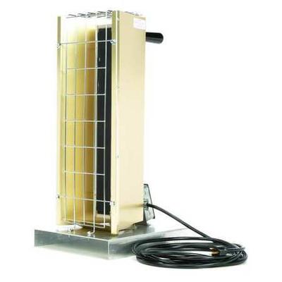 FOSTORIA FSP-1412-1C Electric Infrared Heater, Standing Unit, Aluminum, 4948