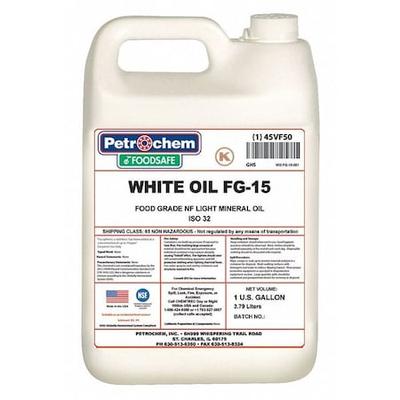 PETROCHEM WO FG-15-001 Mineral Hydraulic Oil, Food Grade, ISO 15, 1 Gal.