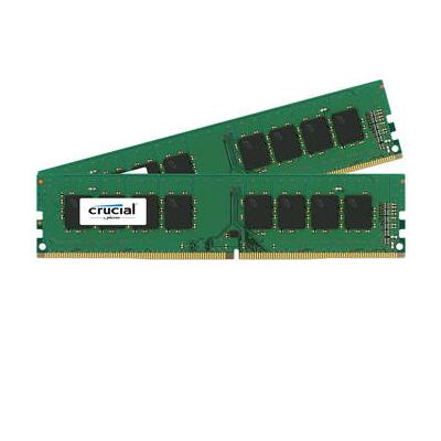 Crucial 16GB DDR4 2400 MHz UDIMM Memory Kit (2 x 8GB) CT2K8G4DFS824A