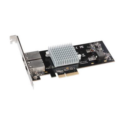 Sonnet Presto Dual-Port 10GbE 10GBase-T Ethernet PCI Express 3.0 Card G10E-2X-E3