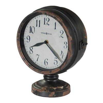 Howard Miller® Cramden Tabletop Clock Metal in Black | 10.75 H x 8.75 W x 4.75 D in | Wayfair 635195