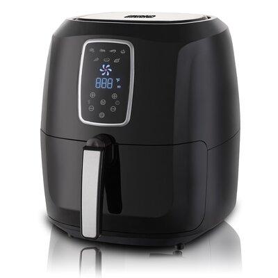 Emerald 4.9 Liter Air Fryer w/ Digital LED Touch Display Stainless Steel in Black/Gray, Size 15.0 H x 13.0 W x 13.0 D in | Wayfair SM-AIR-1804