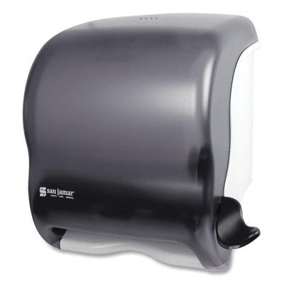 San Jamar Element Lever Roll Towel Dispenser in Black, Size 12.75 H x 8.5 W x 12.5 D in | Wayfair T950TBK