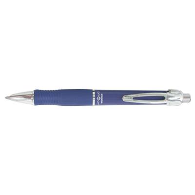 Zebra 42620 GR8 Blue Ink with Blue Barrel 0.7mm Retractable Roller Ball Gel Pen - 12/Pack