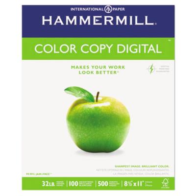 Hammermill 102630 8 1/2" x 11" Photo White Ream of 32# Copy Paper - 500 Sheets