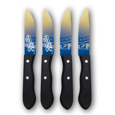 Woodrow Kansas City Royals 4-Piece Stainless Steel Steak Knife Set