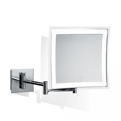 WS Bath Collections Spiegel Modern & Contemporary Lighted Magnifying Mirror Metal | 9.4 H x 16.5 W x 14.6 D in | Wayfair WS 85