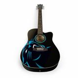 Woodrow Carolina Panthers Acoustic Guitar