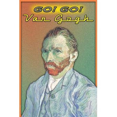 Buyenlarge 'Go Go Van Gogh ' by Paris Pierce Painting Print in Blue/Brown/Orange | 30 H x 20 W x 1.5 D in | Wayfair 0-587-22295-6C4466