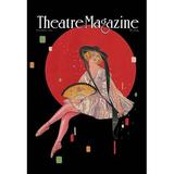 Buyenlarge Theatre Magazine - Vintage Advertisement in Black/Red | 30 H x 20 W x 1.5 D in | Wayfair 0-587-05509-xC2030