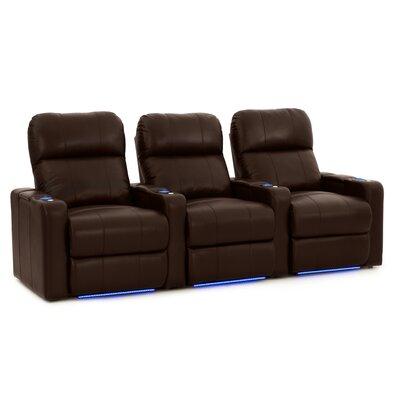 Latitude Run® Home Theater Sofa (Row of 3), Size 43.5 H x 99.5 W x 36.0 D in | Wayfair B50AB89902A74E41B3FCDD9643C5032B